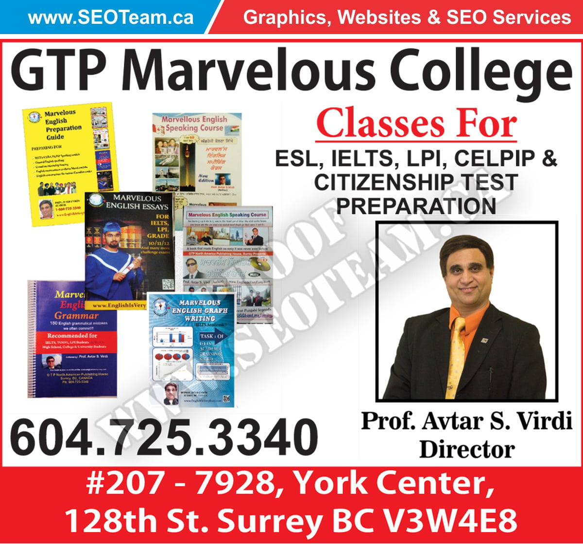 10126_Prof Avtar Virdi - Design by SEOTeam.ca