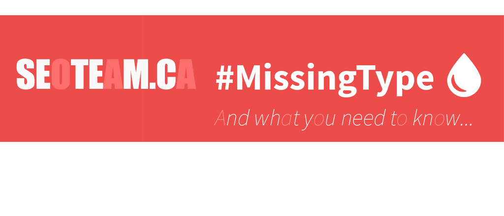 SEOTeam Joins International Missing Type Campaign 2016