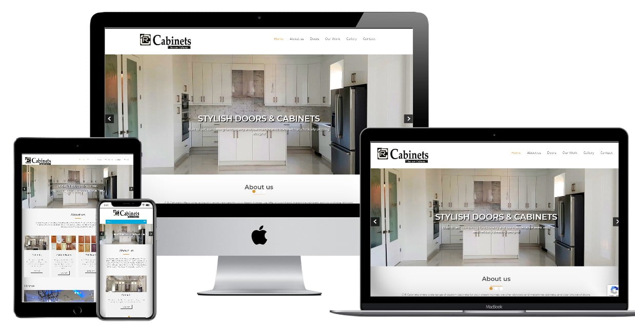 Cabinet And Doors Website Design – crcabinets.ca