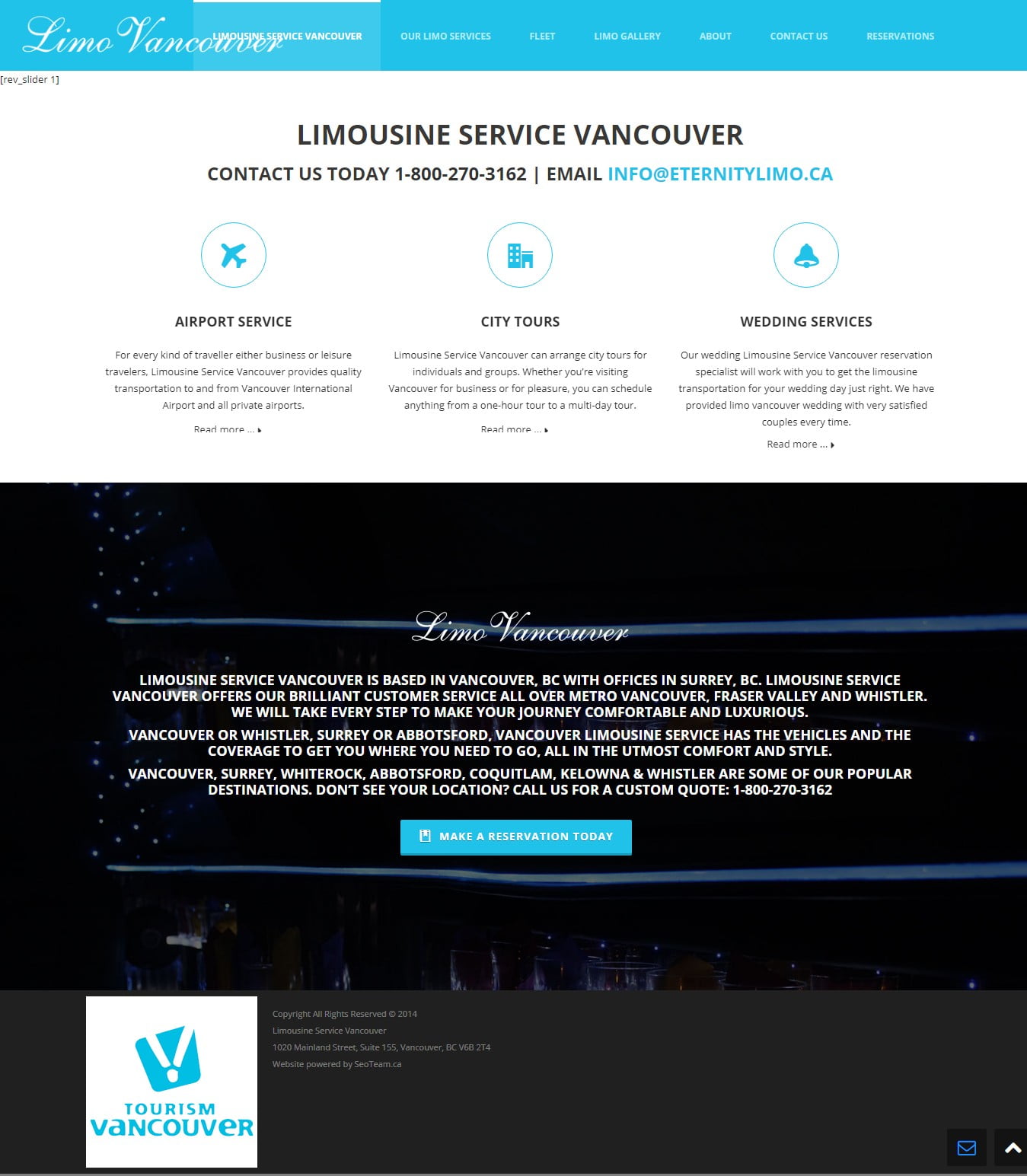 limousineservicevancouver.ca full website