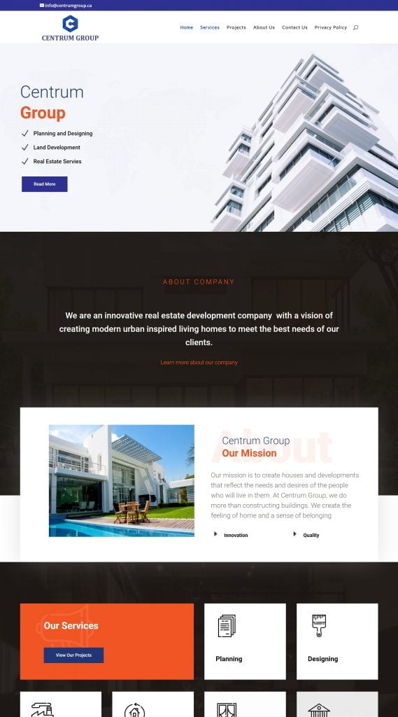 Centrum Group - Construction Services,Developer,Real Estate Services