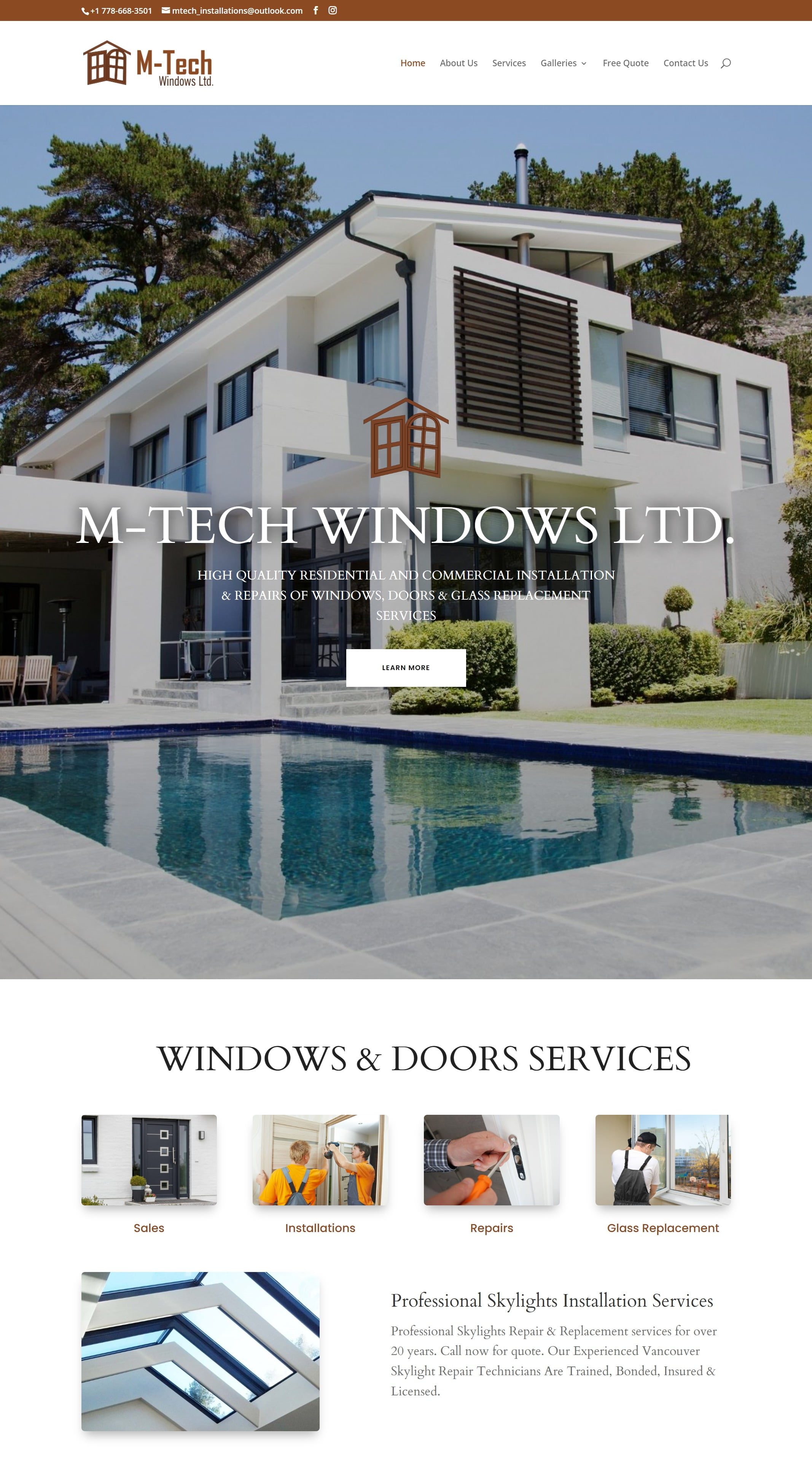M Tech Windows Ltd - Window and door supplier