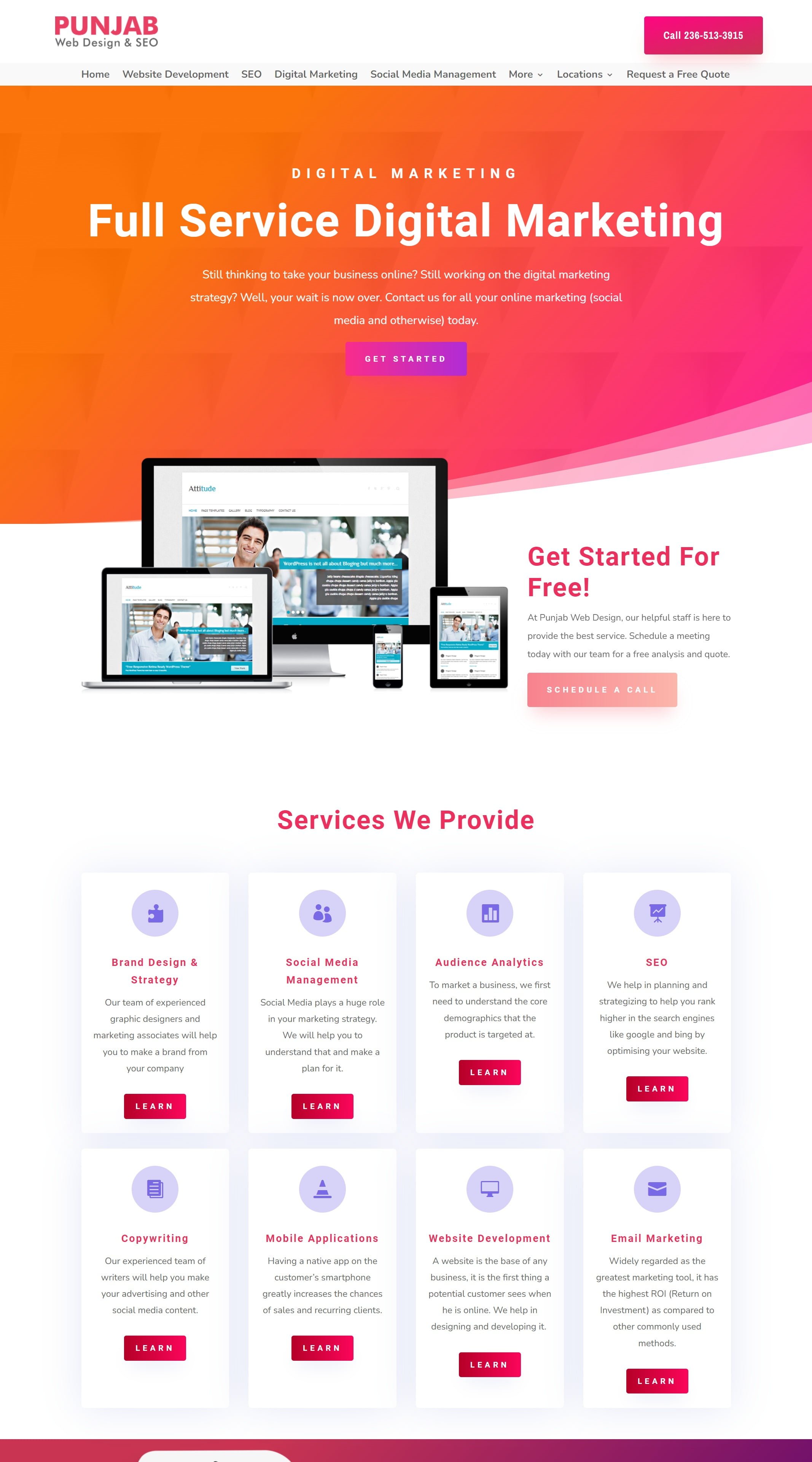 Punjab Web Design Studio - Web Design Services