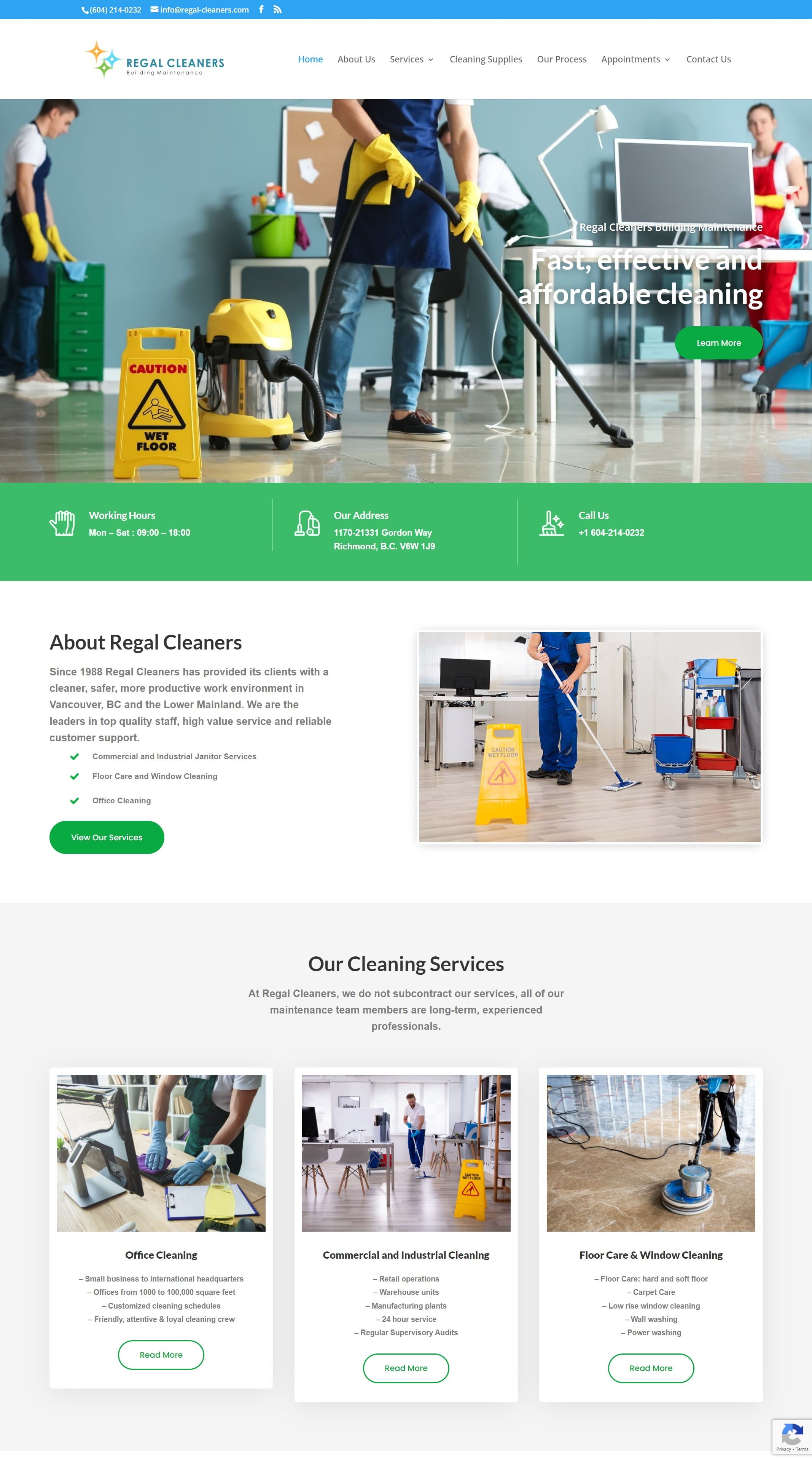 Regal Cleaners - Cleaning Services