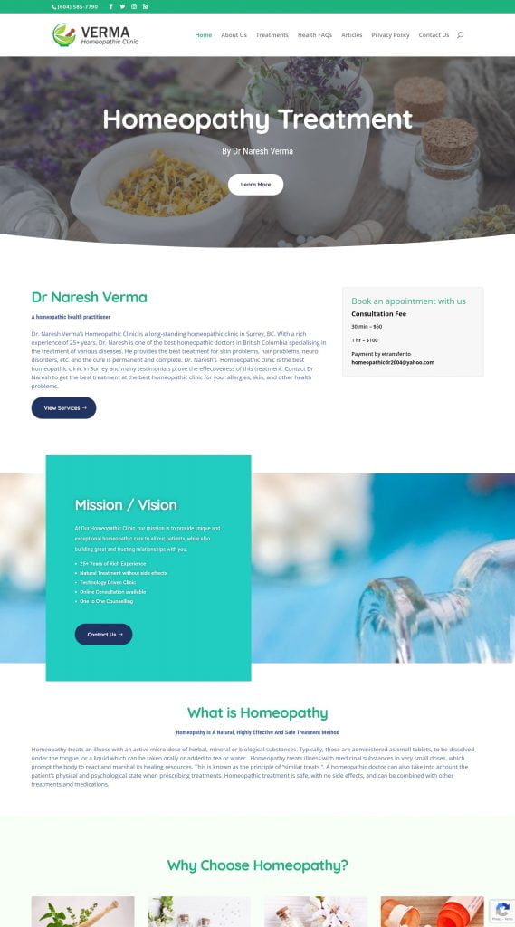 Verma Homeopathy Clinic - Homeopathy Clinic,Medical Clinic